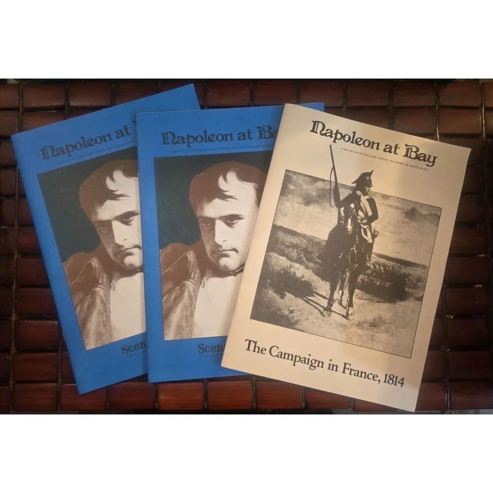 Napoleon at Bay Avalon Hill Napoleonic Wargame 1983 Complete Unpunched w/ Extras